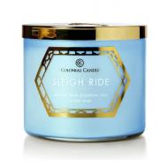 Bougie 3 mèches SLEIGH RIDE Colonial Candle