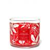 Bougie 3 mèches FROSTED CRANBERRY Bath and Body Works Paris