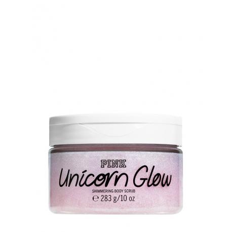 PINK Unicorn Glow Shimmering Body Scrub - Difmu Victoria Secret