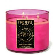 Bougie 3 mèches PINK APPLE PUNCH Bath and Body Works
