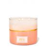 Bougie 3 mèches VANILLA AND PEACH TEA Bath and Body Works bELGIQUE