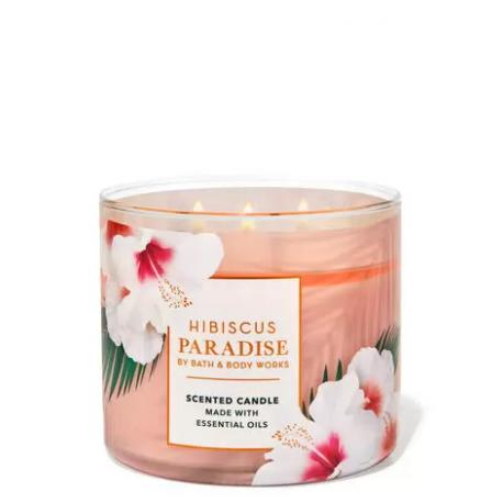 Bougie 3 mèches HIBISCUS PARADISE Bath and Body Works