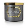 Bougie 3 mèches DAVANA FLOWER Colonial Candle
