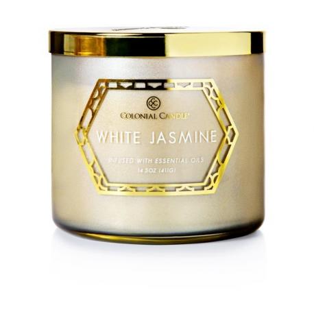 Bougie 3 mèches WHITE JASMINE Colonial Candle