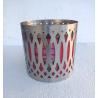 Porte bougie SILVER GEO Colonial Candle