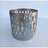 Porte bougie SILVER GEO Colonial Candle