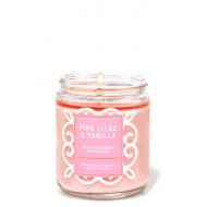 Bougie moyenne PINK LILAC AND VANILLA Bath and Body Works