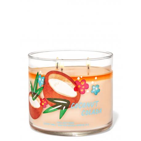 Bougie 3 mèches COCONUT COLADA Bath and Body Works
