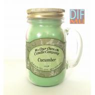Mason Jar CUCUMBER Our Own Candle Company