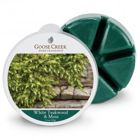 Cire parfumée WHITE TAEKWOOD & MOSS Goose Creek Candle wax melt US USA