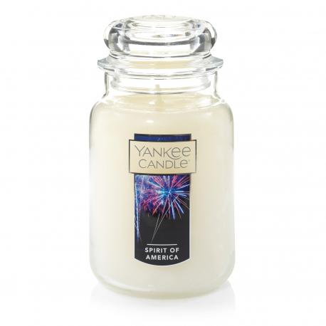 Bougie parfumée Grande Jarre SPIRIT OF AMERICA Yankee Candle exclu US USA