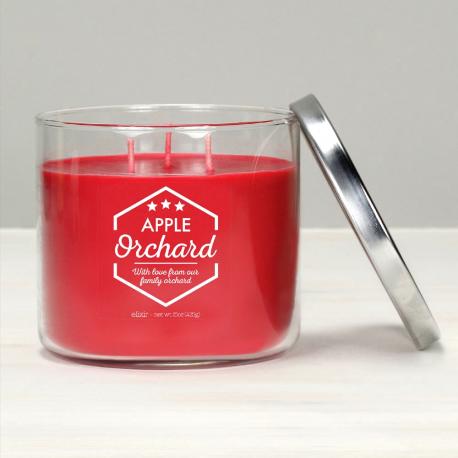 Bougie 3 mèches APPLE ORCHARD Elixir Candle