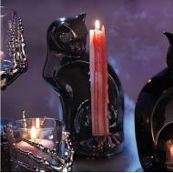 Porte chandelle SUPERSTITION BLACK CAT Yankee Candle