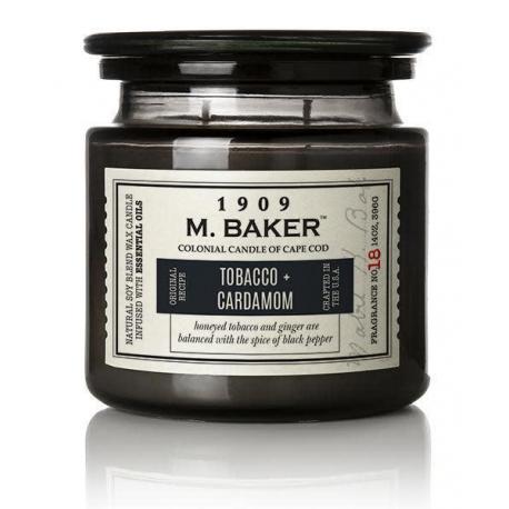 Bougie 2 mèches Mrs Baker TOBACCO AND CARDAMON Colonial Candle